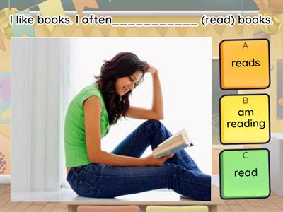 Present Simple or Present Continuous? 