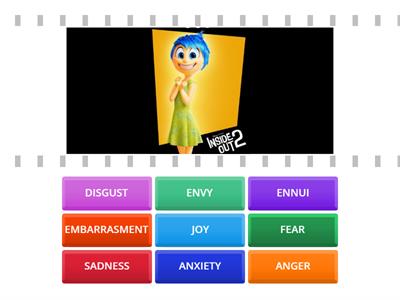 Inside out 2 - Characters