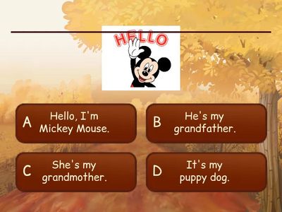 Grade 1 Grammar Goals Unit 1 Review