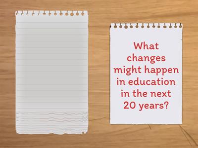 B1 - The Future (predictions)