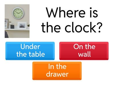 Prepositions of Place Quiz