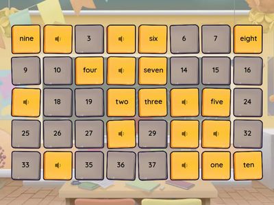 Game 2 - Numbers - 1 to 1,000,000,000 - Listen & Read - Words