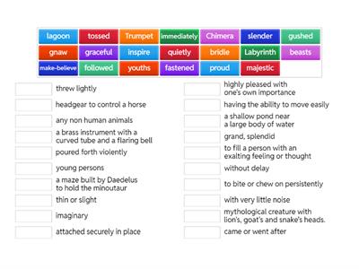 Grammar 4 IEW vocab lessons 1-12