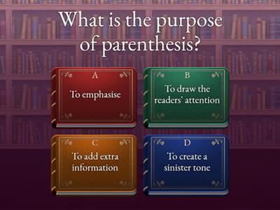 Sentence Structure Quiz