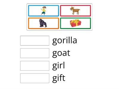 Oxford Phonics Letter Gg