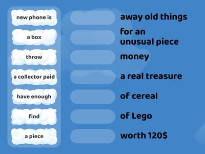 Get involved! A2+ - Money - vocab from reading