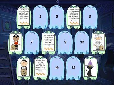 Halloween inferences using Context Clues