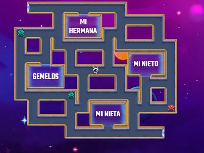 LA FAMILIA CON PREGUNTAS laberinto