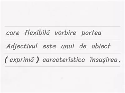 3.3. adjectivul. ce trebuie știi