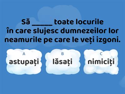Deuteronom cap. 12