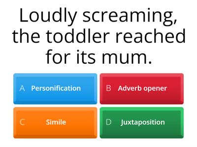 GCSE Language - Descriptive Language Techniques
