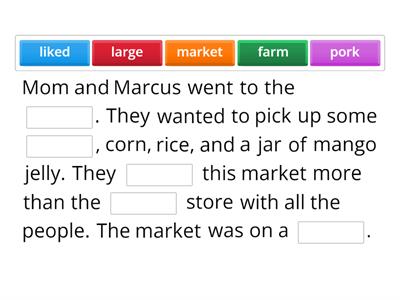 Lesson 79: ar, or, ore review  Trip to the Market 