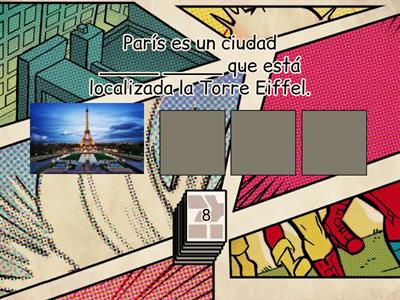 Juego de las frases relativas 