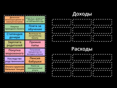 Семейный бюджет