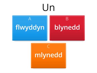 Sylfaen Uned 13 blwyddyn blynedd mlynedd