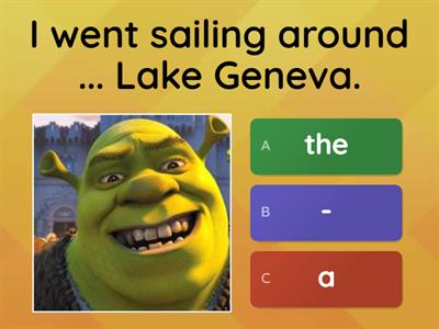 Articles with geographical names