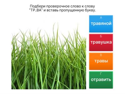 Безударные гласные в корне