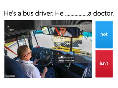 Jobs. He is../She is.../ It is.....