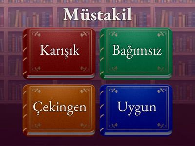 ŞEHİT YAKUP AVŞAR ANADOLU LİSESİ-ANLAMINI BUL