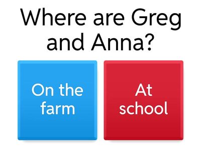 Smart kids. On Uncle Sam’s farm. 