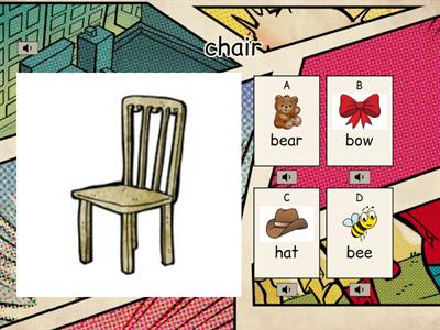 Rhyme Matching - Quiz