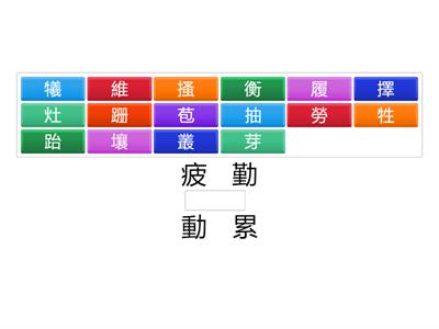 南一國小國語6上L07字字珠璣