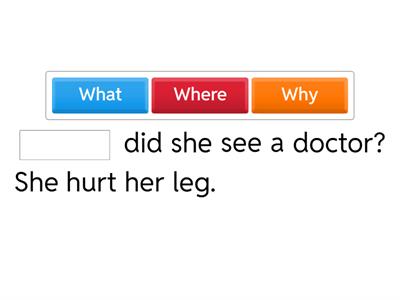 Wh - question words 2