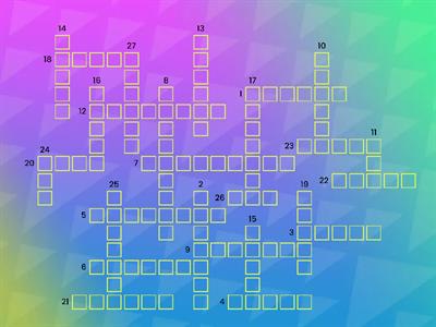 Brawlhalla character crossword part 1