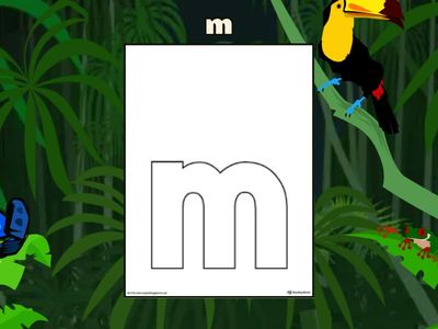 Flying Fruit- Capital and Lower case letters