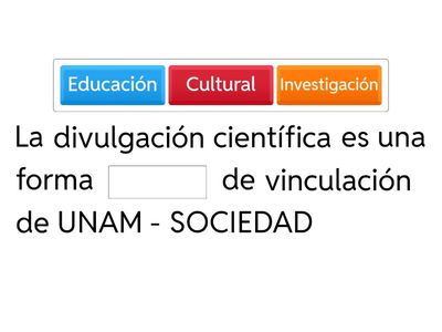 Formas de vinculación