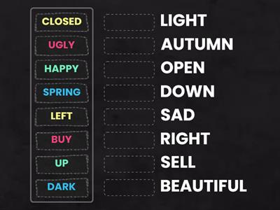 OPPOSITES preliminary 