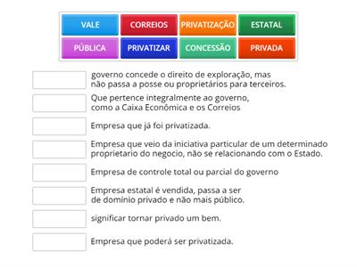 PRIVATIZAÇÕES NO BRASIL  FILOSOFIA 3ºANO