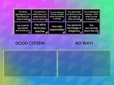 GOOD CITIZEN? ... or NOT!