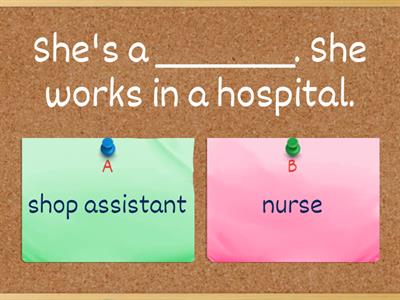 Vocabulary: Progress check unit 6 (Starter level)