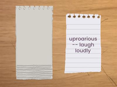 -ous and -ious Random Word practice