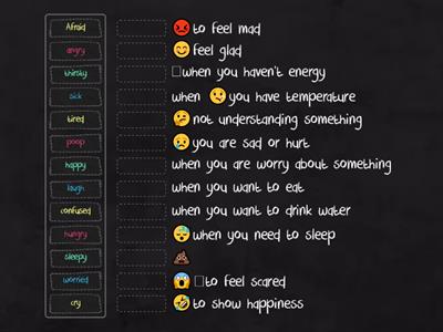 emotions and emoji.