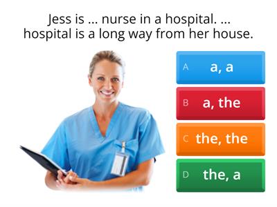 Articles a, an, the, -