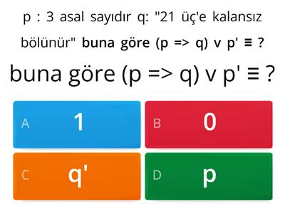 9.sınıf Mantık 