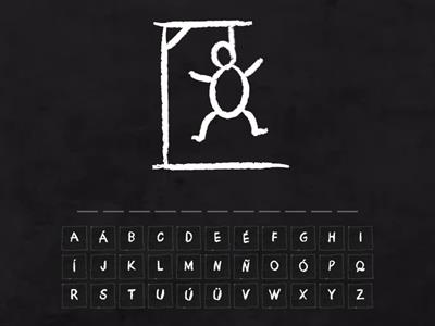 Hangman: prefijos pre-, re-; sufijos -ito -ita