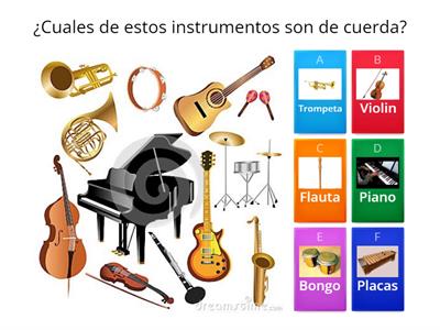 Instumentos musicales