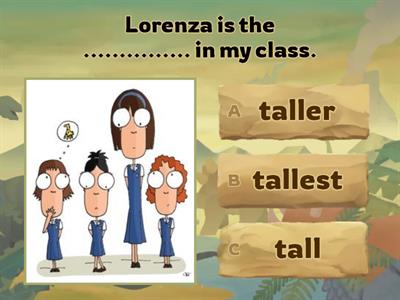 Superlatives -Short adjective