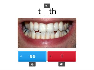 ee--vowels team sound