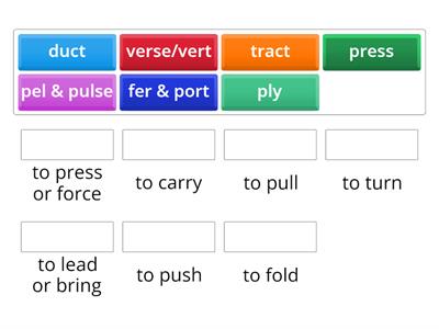 10.1 Latin Root Matching