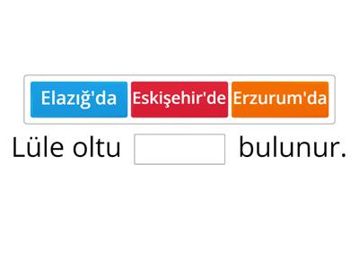 Lüle Otu ve Oltu Otunun Çıkarıldığı Yerler