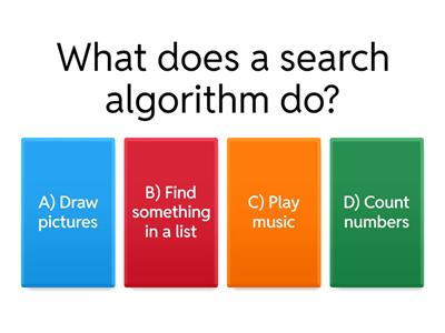 Algorithms and Search