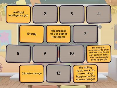 Science terms- Gr 5 Energy