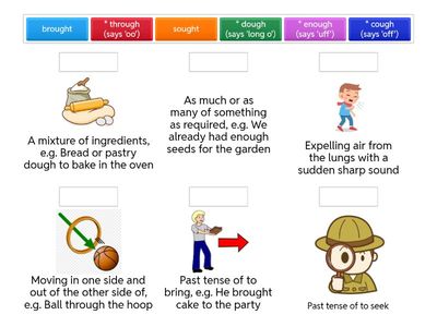 'ough' as in fought (+ some bonus other sounds)