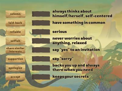Unit 1 - Match the phrases