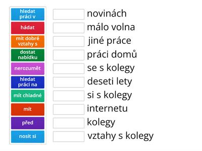 A2 L22 Práce - slovní zásoba