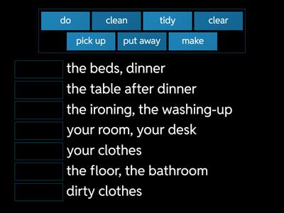 Housework (English file: pre-intermediate)